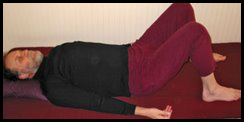 Lying Meditation Knees Up
