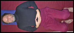 Lying Meditation Mudra