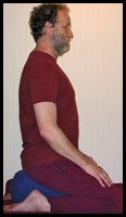 Zafu Side Posture